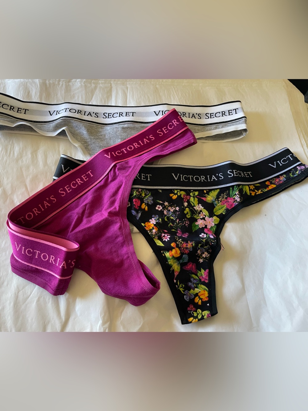 New bundle Vingate 💎Victoria's  Panties cotton s thong
